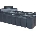 Ultraplatte ondergrondse septische put - septische tank van 1500 liter