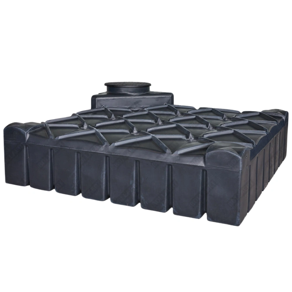 Ultraplatte bovengrondse septische put van polyethyleen met lage hoogte, eenvoudig te plaatsen